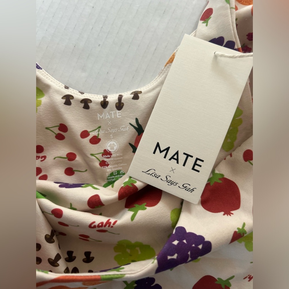 Mate The Label x Lisa Says Gah Organic Stretch Printed Unitard - Picture 4 of 5